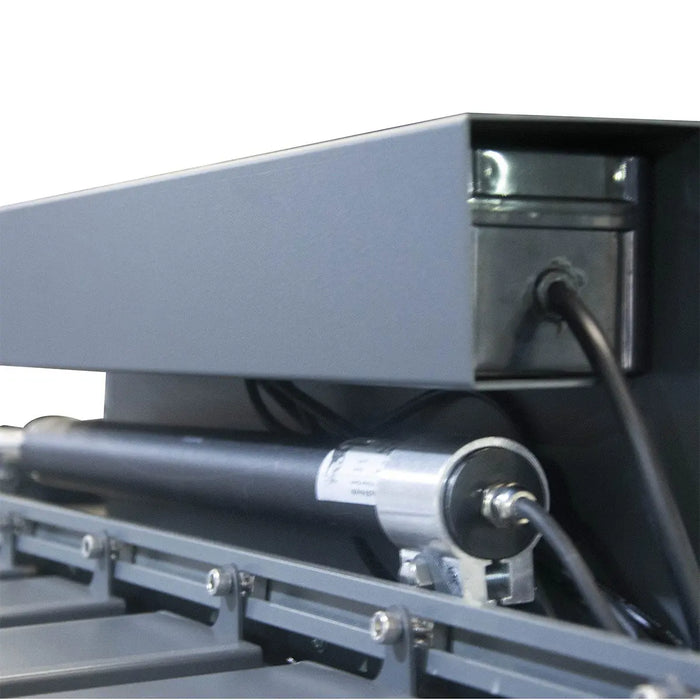 10′ × 20′ (3 × 5.8 m) Aluminum Louver Roof Slatted Pergola with Motorized Retractable Side Screens, TMG-LPG21-PRO TMG Industrial