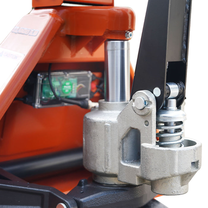 TMG-FPJ110S 11000 lb heavy duty scale pallet jack with 48" forks and 2" LCD display
