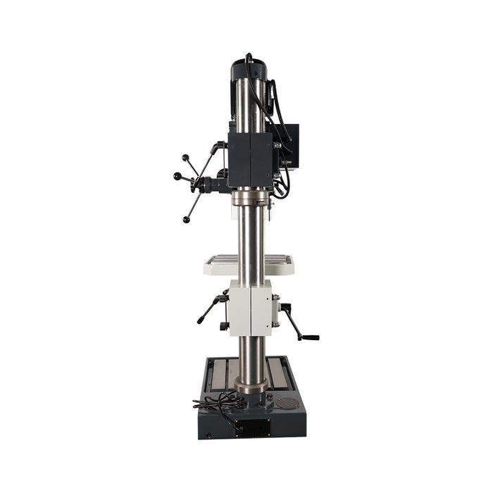 TMG-MT45UD heavy duty drilling tapping milling machine with 2 HP motor, 360° swivel head and extra-tall column
