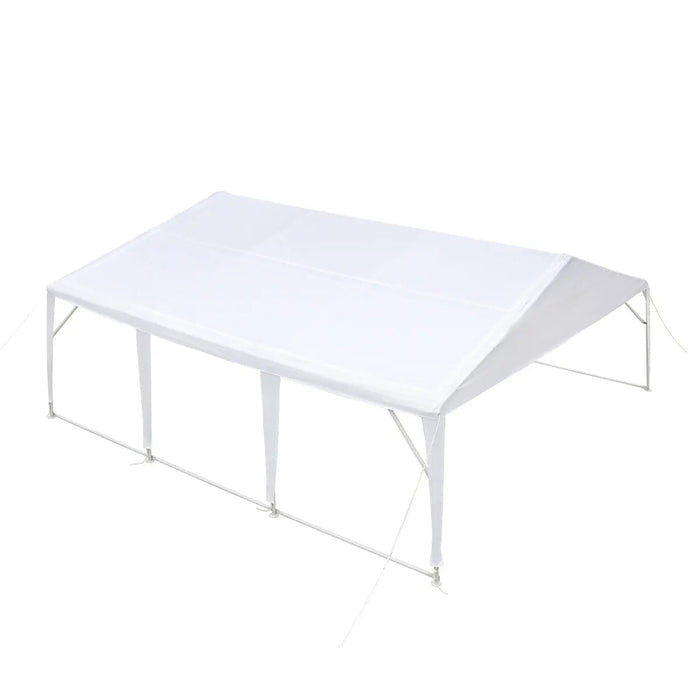 6 m x 6 m kestävä ulkojuhlateltta, PE-pressu, 1,8 m kattokorkeus, 3 m kattokorkeus, TMG-PT2020A