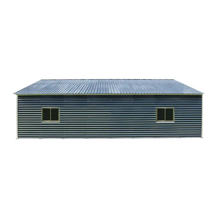 6 x 12 m Metal Garage Shed, 9' High Double Front Doors, 13' Peak, 800 Sq-Ft TMG-MS2040 TMG Industrial Australia
