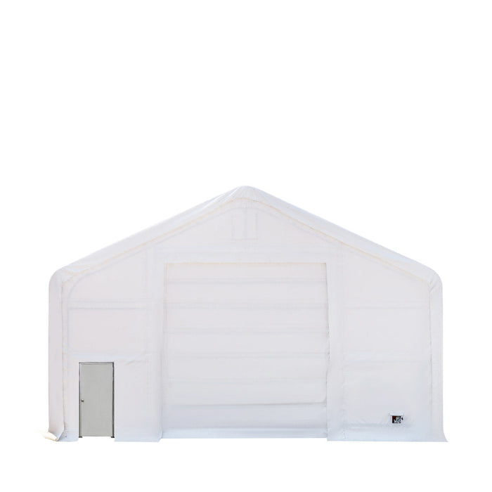 30' x 40' Dual Truss Storage Shelter with Heavy Duty 17 oz PVC Cover TMG-DT3042(Previously TMG-DT3041)