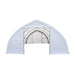 TMG-ST3042V 30x40 storage shelter with PVC cover and roll-up doors
