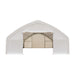 9 x 15 m Straight Wall, Peak Ceiling Storage Shelter with PVC Cover, TMG-ST3052V (Previously ST3050V) TMG Industrial Australia