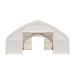 9 x 15 m Straight Wall, Peak Ceiling Storage Shelter with PVC Cover, TMG-ST3052V (Previously ST3050V) TMG Industrial Australia