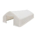 9 x 15 m Straight Wall, Peak Ceiling Storage Shelter with PVC Cover, TMG-ST3052V (Previously ST3050V) TMG Industrial Australia