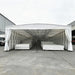 25' x 50' Retractable Mobile Shelter, 13' Clearance Height, 8" Lockable Wheels, 27 oz PVC Cover, TMG-ST2550M TMG Industrial CA