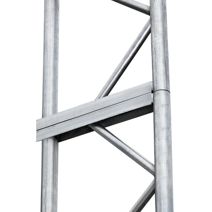 40' x 40' kaksoisristikkorakenteinen varastohalli, jossa on kestävä 21 unssin PVC-katos ja läpiajo-ovet, TMG-DT4041