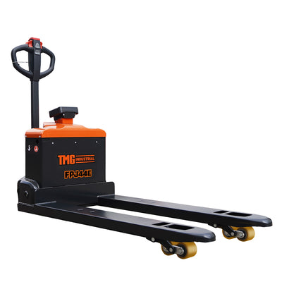 TMG-FPJ44E 4400 lb fully electric pallet jack with scale, 48" forks and 2" LCD display
