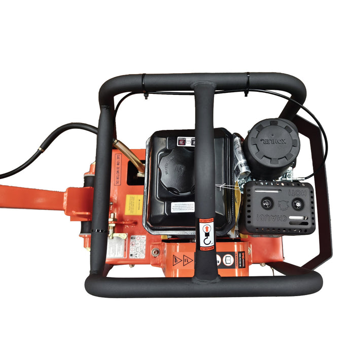 TMG-PC150-1K vibratory plate compactor with 5.5 HP Kohler engine and 5600 lb compaction force
