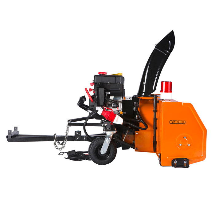 TMG-GSB60U ATV/UTV snow blower, 60" width, 12 HP engine, universal mount kit
