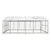 2.4 x 6.1 m Greenhouse Kit with Galvanized Steel Frame, Pro Series, Polycarb Roof and Crystal-Clear Walls TMG-GH821 TMG Industrial Australia