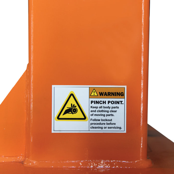 TMG-TO2609 10,000 lb two-post overhead auto lift, ALI certified extended height model
