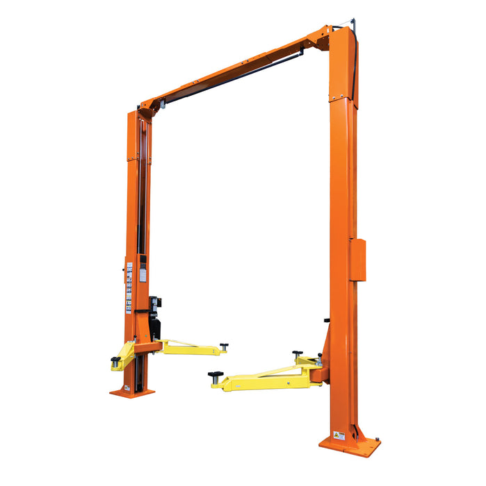 TMG-TO2609 10,000 lb two-post overhead auto lift, ALI certified extended height model

