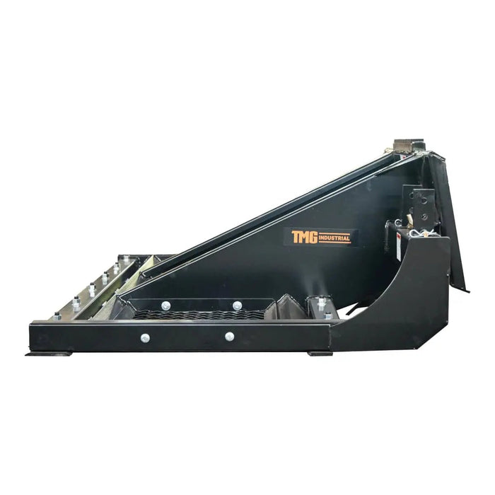 TMG Industrial 72” Skid Steer Land Plane, Adjustable & Reversible Scarifier Teeth, Bolt-On Cutting Blades, Removable Sift Screen, TMG-SLP70