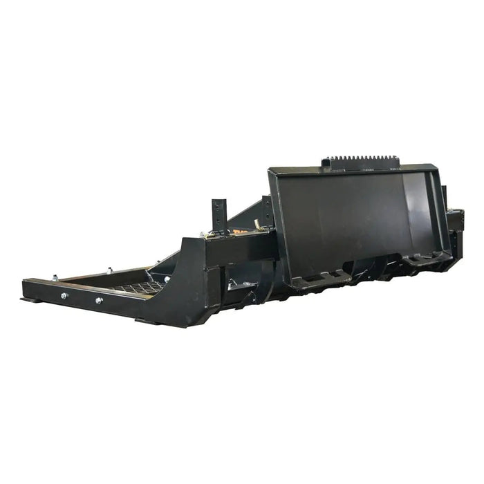 TMG Industrial 72” Skid Steer Land Plane, Adjustable & Reversible Scarifier Teeth, Bolt-On Cutting Blades, Removable Sift Screen, TMG-SLP70