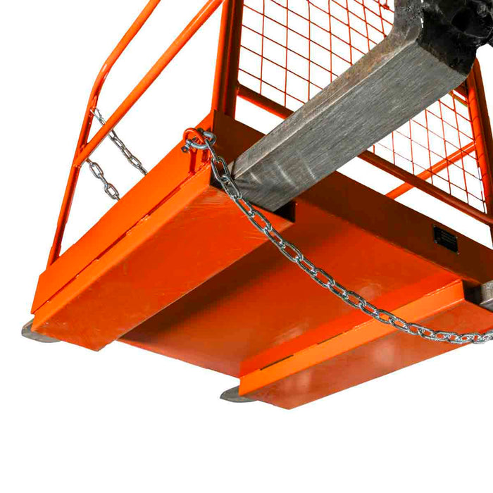 TMG-FWP08 forklift work platform, 36"x36", 800 lb capacity
