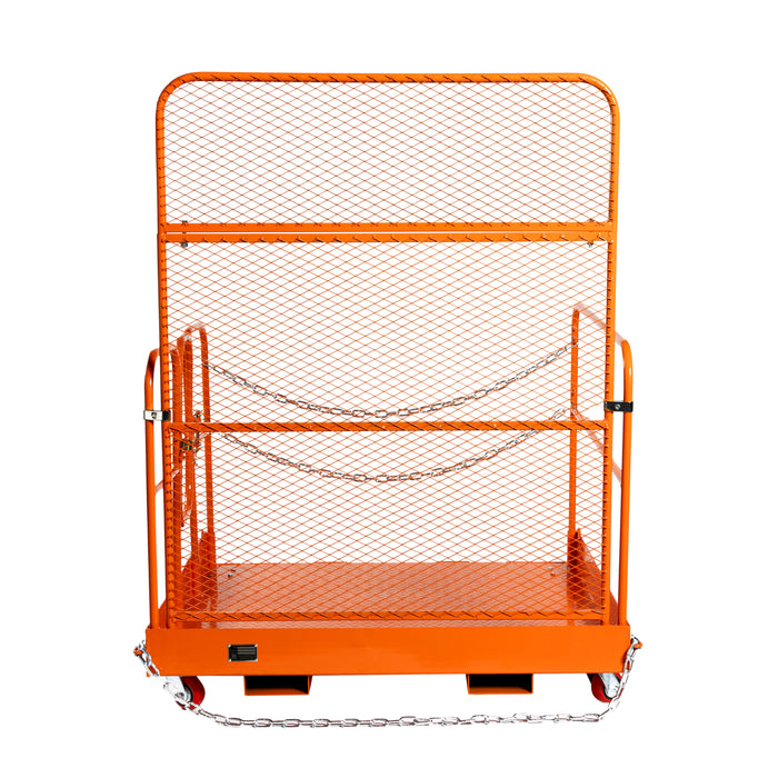 TMG-FWP33 forklift work platform, 54” x 54”, 3300 lb capacity
