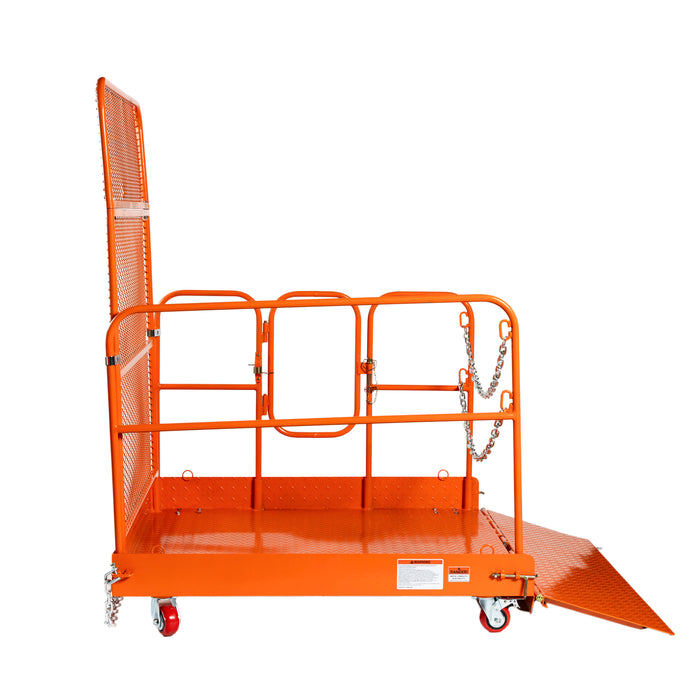 TMG-FWP33 forklift work platform, 54” x 54”, 3300 lb capacity
