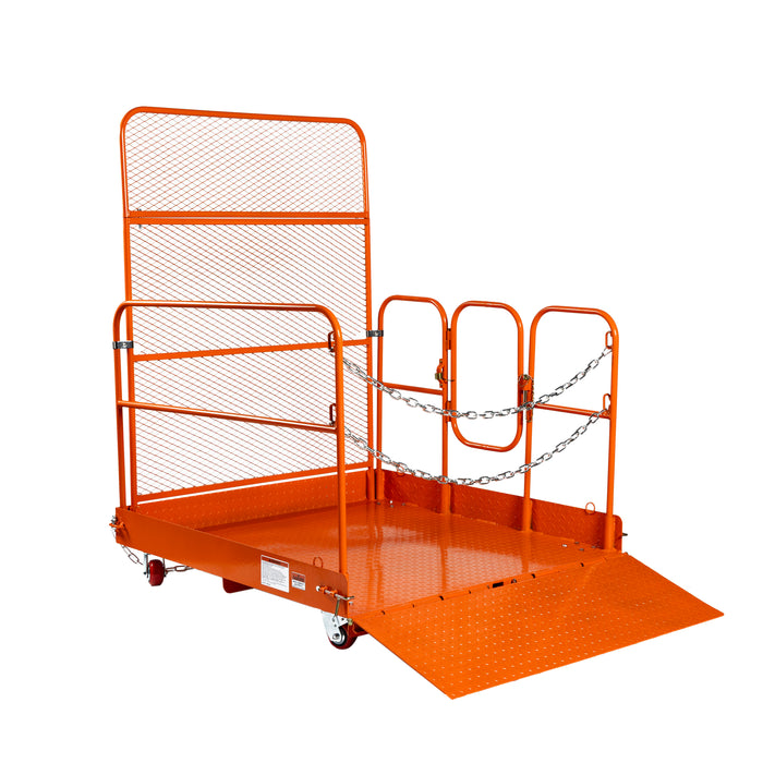 TMG-FWP33 forklift work platform, 54” x 54”, 3300 lb capacity
