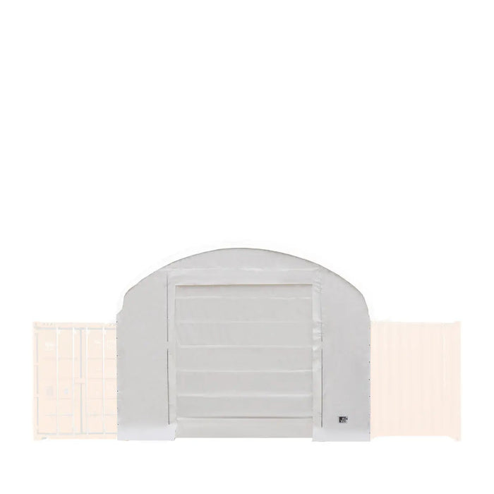 Front End Wall Kit, Compatible with TMG-DT2041CV container shelters installed with the standard height containers (8’6"), TMG-DT20FW8V