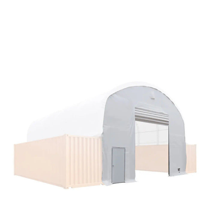 Front End Wall Kit, Compatible with TMG-DT3020C and DT3040C container shelters installed with the high cube containers (9’6"), TMG-DT30FW9V