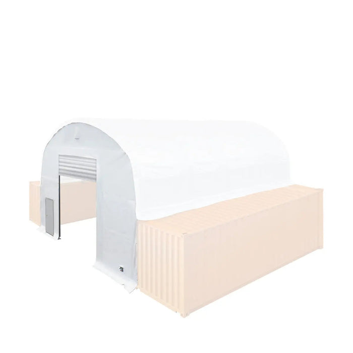 Front End Wall Kit, Compatible with TMG-DT3020C and DT3040C container shelters installed with the high cube containers (9’6"), TMG-DT30FW9V