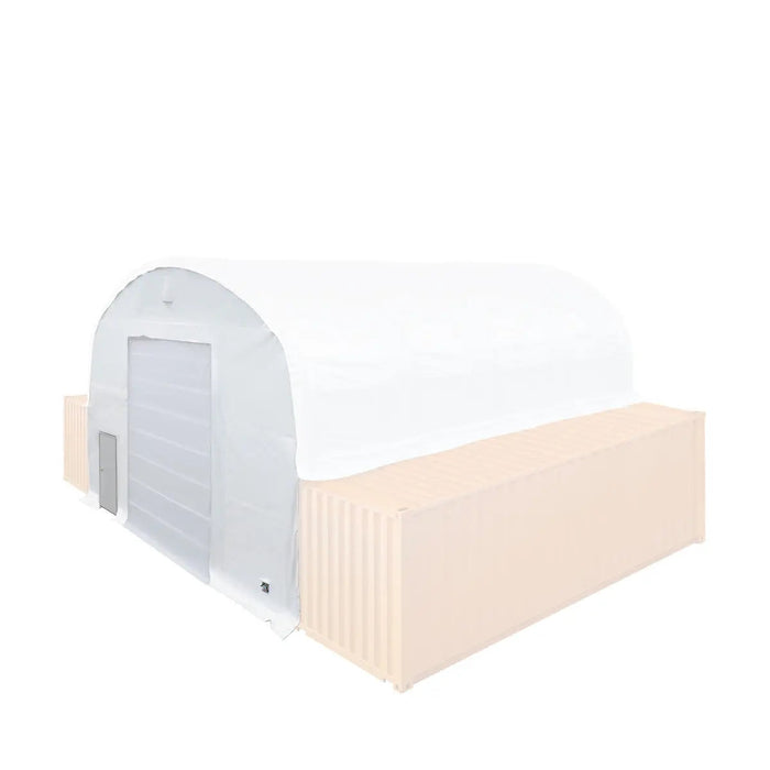 Front End Wall Kit, Compatible with TMG-DT3020C and DT3040C container shelters installed with the high cube containers (9’6"), TMG-DT30FW9V