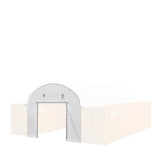 Etuseinäsarja, yhteensopiva TMG-ST2041CV:n ja TMG-ST2021CE:n kanssa asennettuna vakiokorkeuteen (2,46 m), TMG-ST20FW8V