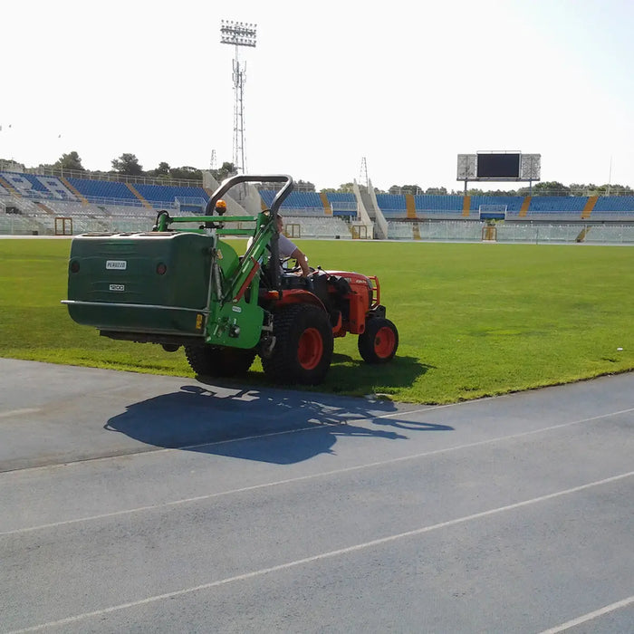 Peruzzo 46” Commercial Flail Collector Mower for 25 to 30 HP Tractors, 6’ Hydraulic High Lift, Category 1N, MFR #: Koala Professional 1200, Made in Italy
