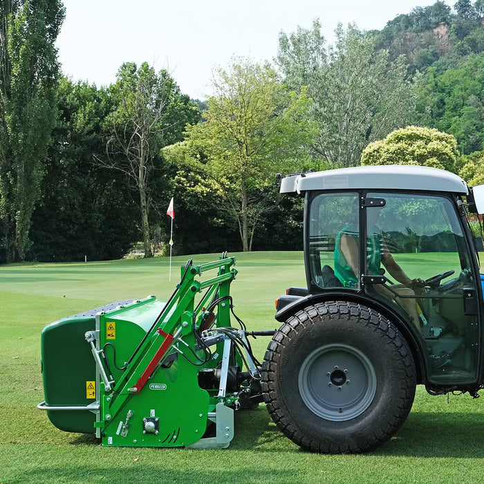 Peruzzo 46” Commercial Flail Collector Mower for 25 to 30 HP Tractors, 6’ Hydraulic High Lift, Category 1N, MFR #: Koala Professional 1200, Made in Italy