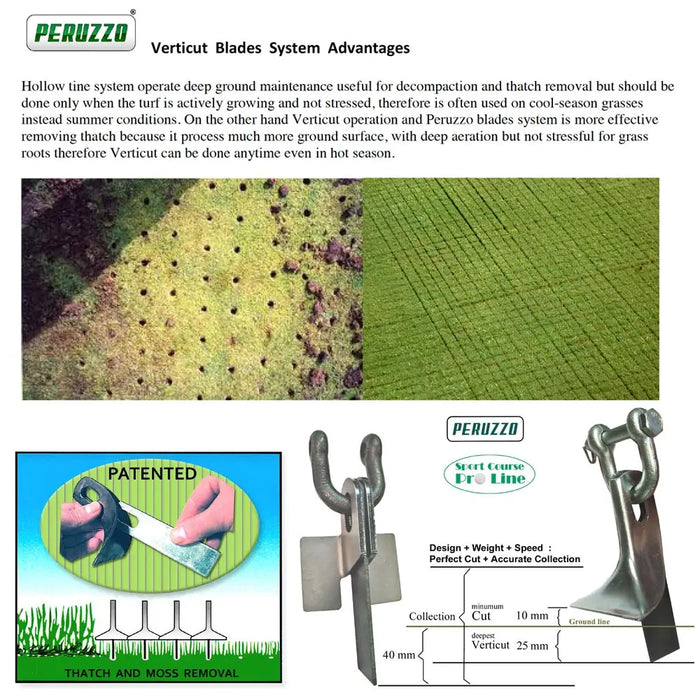 Peruzzo 46” Commercial Flail Collector Mower for 25 to 30 HP Tractors, 6’ Hydraulic High Lift, Category 1N, MFR #: Koala Professional 1200, Made in Italy