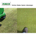 Peruzzo 46” Commercial Flail Collector Mower for 25 to 30 HP Tractors, 6’ Hydraulic High Lift, Category 1N, MFR #: Koala Professional 1200, Made in Italy