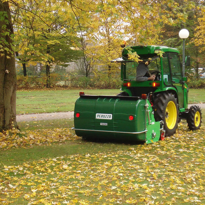 Peruzzo 46” Flail Collector Mower for 20 to 25 HP Tractors, Rear Mounted Hydraulic Opening, Category 1N, MFR #: Koala Ground 1200, Made in Italy