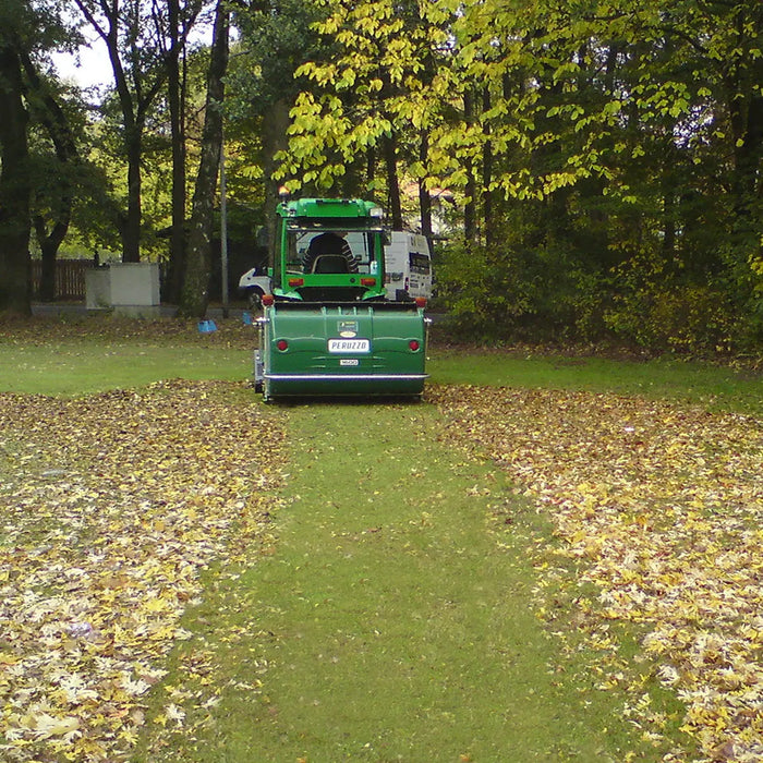 Peruzzo 46” Flail Collector Mower for 20 to 25 HP Tractors, Rear Mounted Hydraulic Opening, Category 1N, MFR #: Koala Ground 1200, Made in Italy
