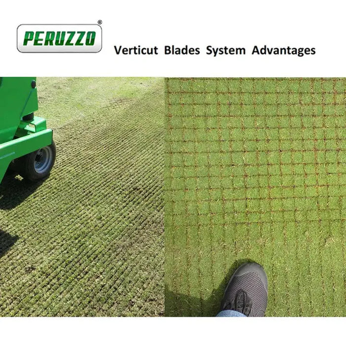 Peruzzo 46” Flail Collector Mower for 20 to 25 HP Tractors, Rear Mounted Hydraulic Opening, Category 1N, MFR #: Koala Ground 1200, Made in Italy