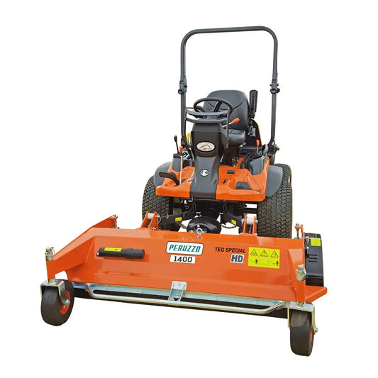 Peruzzo 60” Front-Mounted Flail Mower for Kubota Tractors, MFR #: TEG Special 1400 HD Kubota, Made in Italy