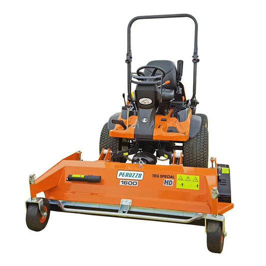 Peruzzo 63” Front-Mounted Flail Mower for Kubota Tractors, MFR #: TEG Special 1600 HD, Made in Italy