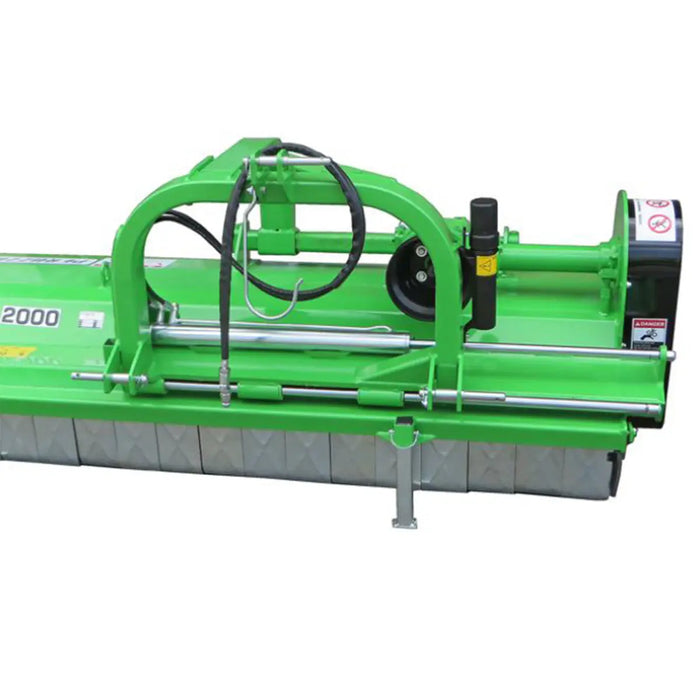 Peruzzo 79” Commercial Offset Rear Mounted Flail Mower for 60-90 HP Tractors, Category 1/2, MFR #: Bull Super 2000, Made in Italy