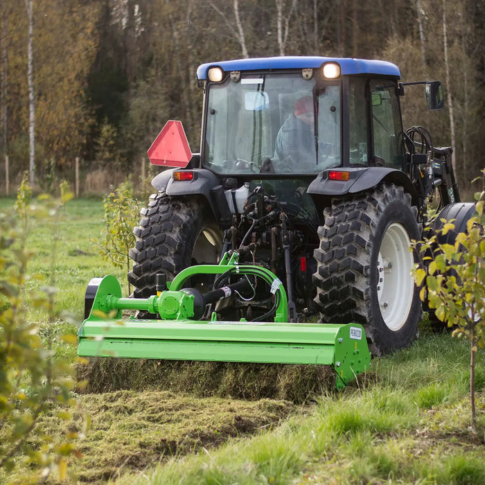 Peruzzo 79” Commercial Offset Rear Mounted Flail Mower for 60-90 HP Tractors, Category 1/2, MFR #: Bull Super 2000, Made in Italy
