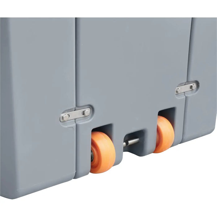 TMG-FMW20 Portable Handwash Station with dual 17 Gallon fresh water tanks and a 35 Gallon waste tank, designed for 2-person use in high-traffic environments, offering convenience, hygiene, and easy transport.