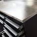 Pro Series 7-Ft 24-Drawer Workbench with Stainless Steel Top, Ball Bearing Double Slides & Casters TMG-WB724 TMG Industrial Australia