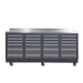 Pro Series 7-Ft 24-Drawer Workbench with Stainless Steel Top, Ball Bearing Double Slides & Casters TMG-WB724 TMG Industrial Australia
