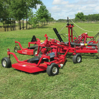 Progressive Turf 15' Tri-Deck Finishing Mower, 15'6" Cutting Pass, 30-50 HP Tractor, Made in Canada, PRO-TD65 progressive turf equipment inc.
