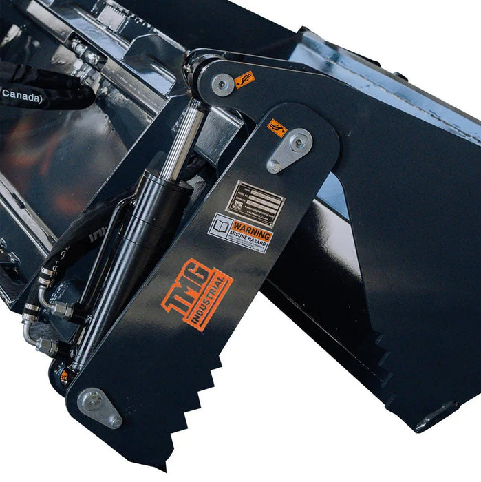 Liukuohjattu 4-in-1-kauha, suurin avautuma 30", kuormakapasiteetti 1545 paunaa, TMG-SBF72