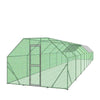 3 x 18 m Chicken Coop Run Shelter with Lockable Gate, 2 m High, 54 m², TMG-CRS1060
