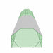 TMG Industrial 10’ x 60’ Wire Mesh Chicken Run Shelter Coop, Galvanized Steel, 600 Sq-Ft, Lockable Gate, PVC Coated Mesh, TMG-CRS1060