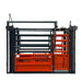 TMG Industrial 10’ Cattle Work Chute 4500-lb Weight Scale, Side Exit, Upper/Lower Swing Openings, LCD Weight Display, TMG-CSC10