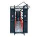TMG Industrial 10’ Cattle Work Chute 4500-lb Weight Scale, Side Exit, Upper/Lower Swing Openings, LCD Weight Display, TMG-CSC10