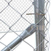 TMG Industrial 20’ x 20’ Outdoor Dog Kennel Playpen, Outdoor Dog Runner, Pet Exercise House, Lockable Gate, 6’ Chain-Link Fence, TMG-DCP2020